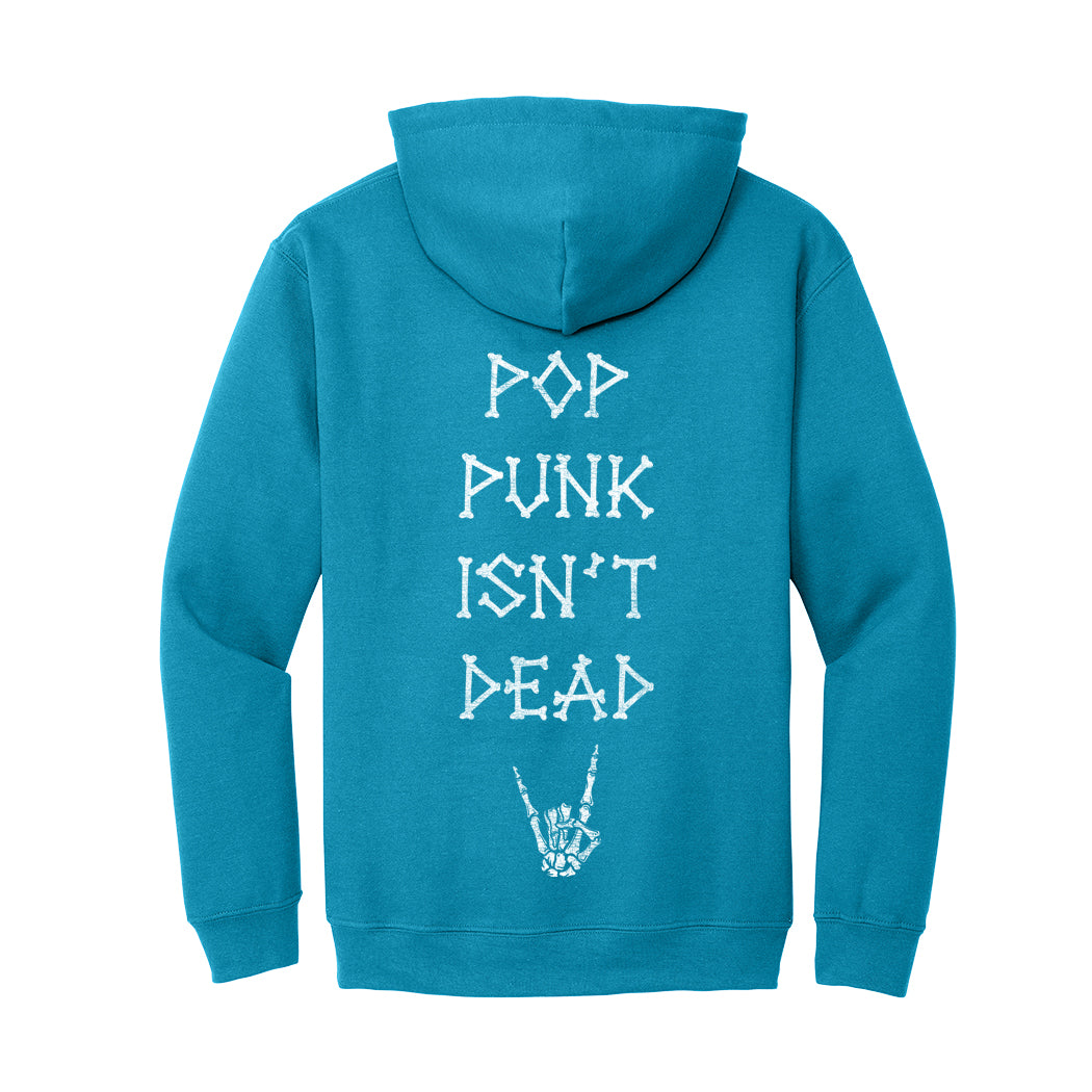 Blue Pop Punk Isn't Dead Hoodie