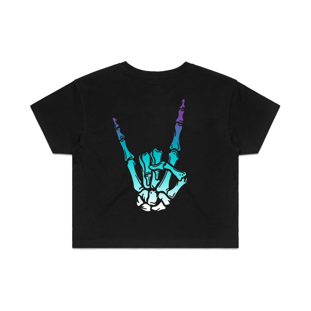 Gradient Crop Tee