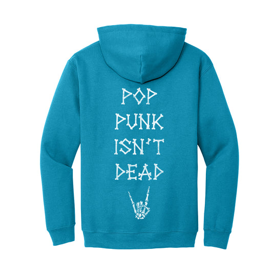 Blue Pop Punk Isn't Dead Hoodie