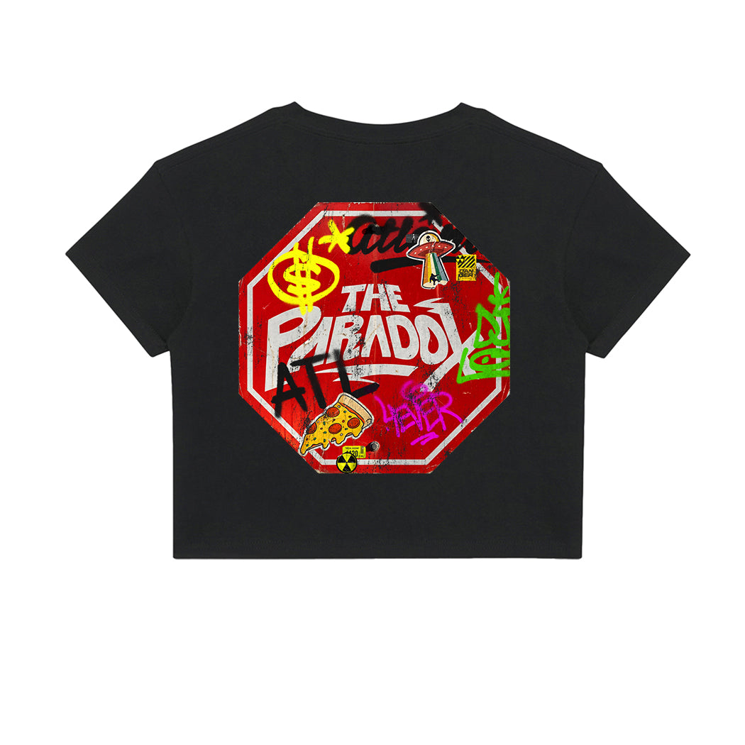 Road Rage Crop Tee